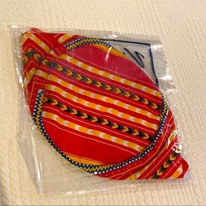 African handmade Dashiki Hat NWT